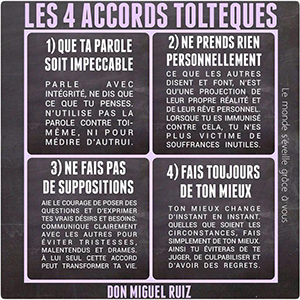 Les 4 accords toltèques