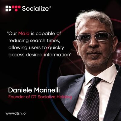 Maia, l'assistant virtuel basé sur l'intelligence artificielle (AI) de DT Socialize Holding.